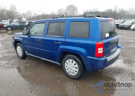 2009 Jeep Patriot Sport z USA, uszkodzony, nr VIN 1J8FT28A99D124969